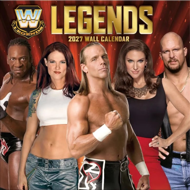 WWE Legends Calendar 2027