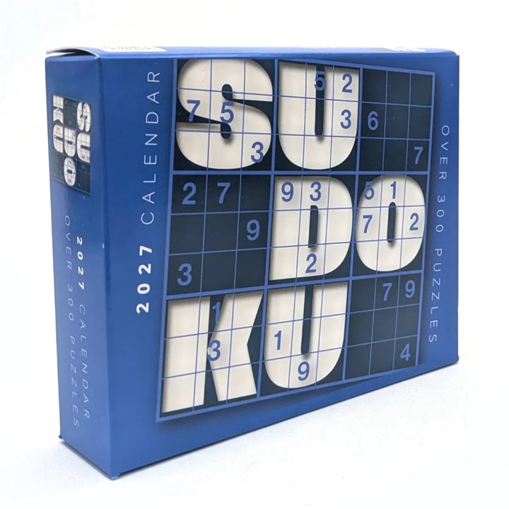 Sudoku Desk Calendar 2027