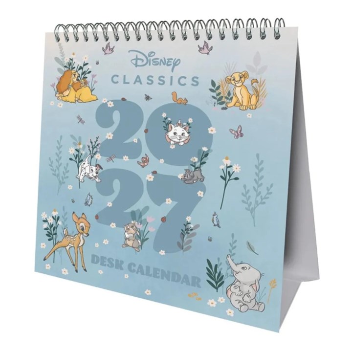 Disney Classics Easel Desk Calendar 2027