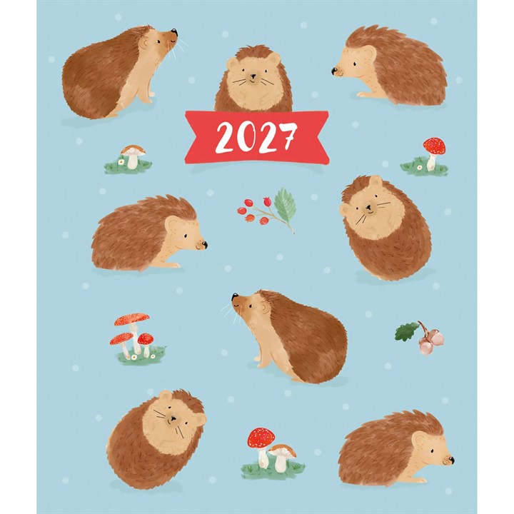 Hedgehogs Pocket Diary 2027