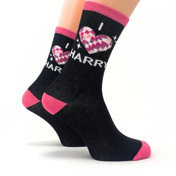 I Heart Harry Socks – Size 4 – 8