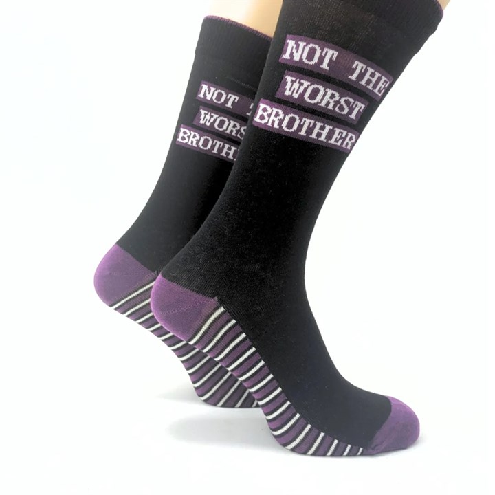 Not the Worst Brother Socks – Size 7 – 11
