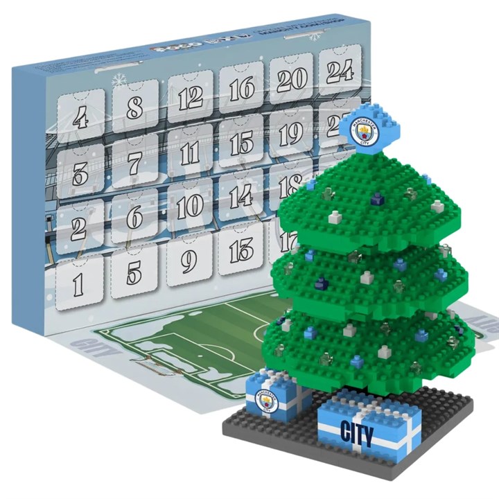 Manchester City FC BRXLZ Tree Advent Calendar