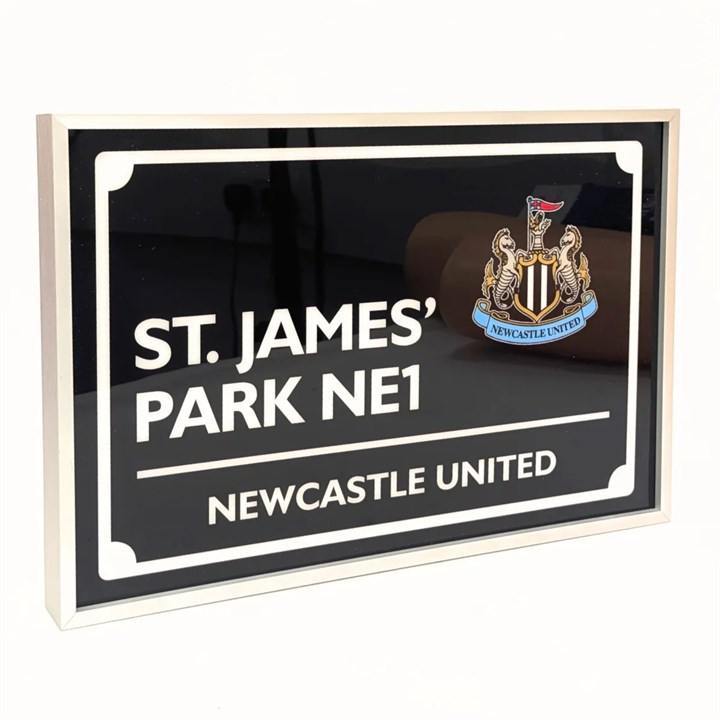 Newcastle United FC LED Street Sign Light