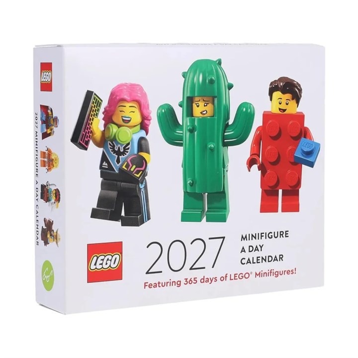 Lego Minifigure Desk Calendar 2027