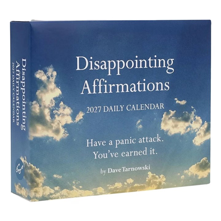 Disappointing Affirmations Desk Calendar 2027