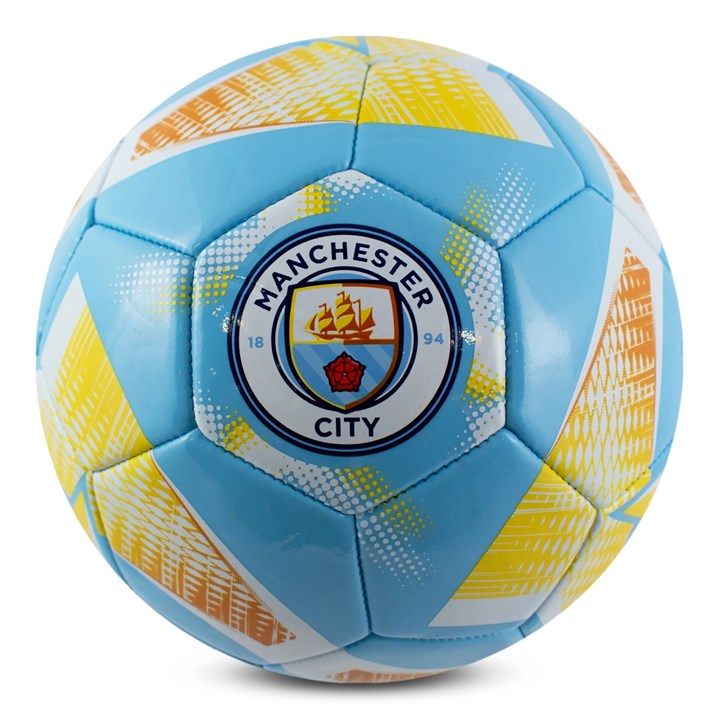 Manchester City FC Spiral Football Size 3 Deflated