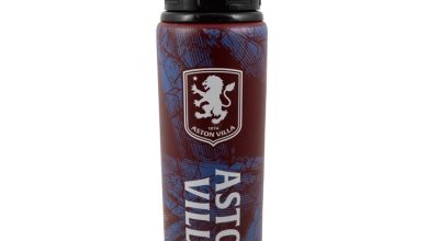 Aston Villa FC Print Water Bottle