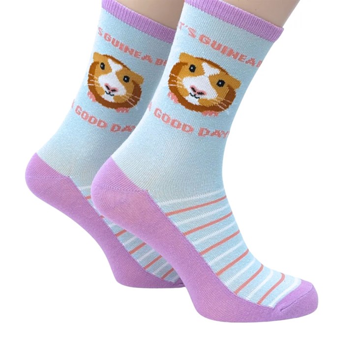It’s Guinea Be a Good Day Socks – Size 4 – 8