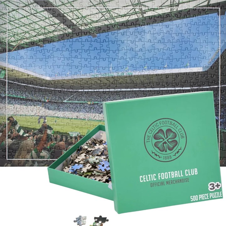 Celtic FC Stand Day View Jigsaw