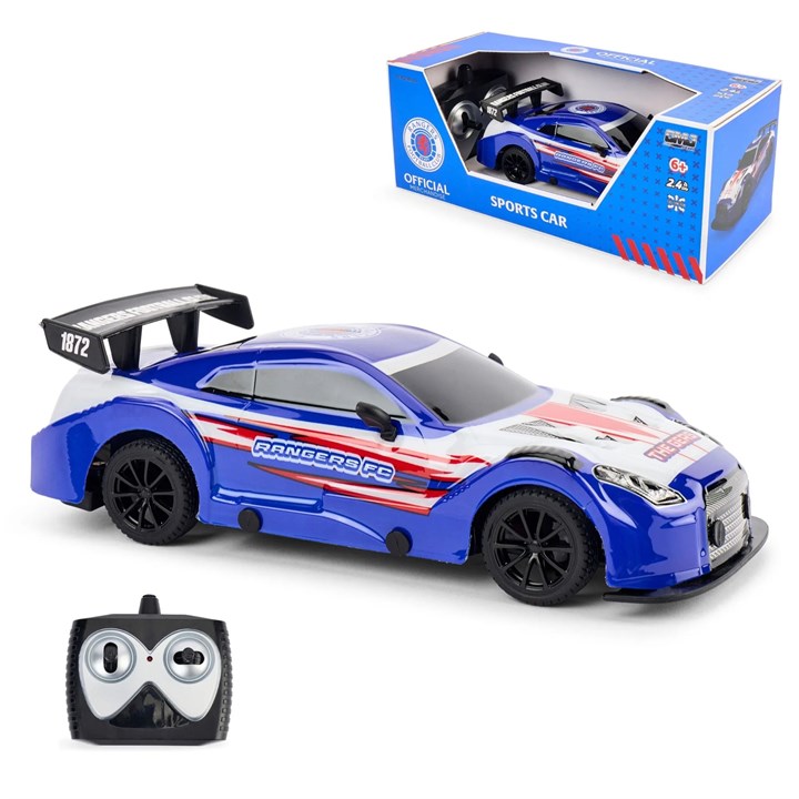 Rangers FC Remote Control Sports Car