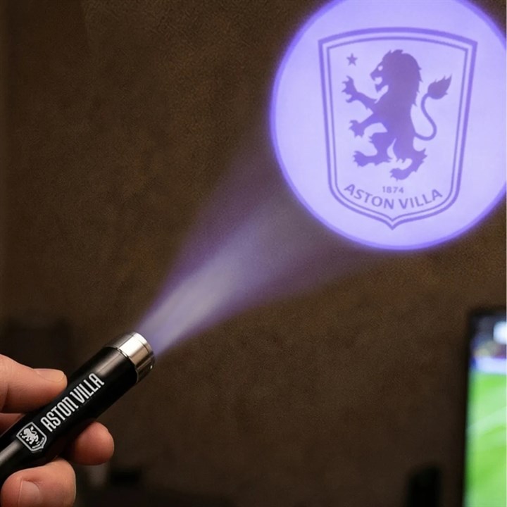 Aston Villa FC Logo Projection Keyring