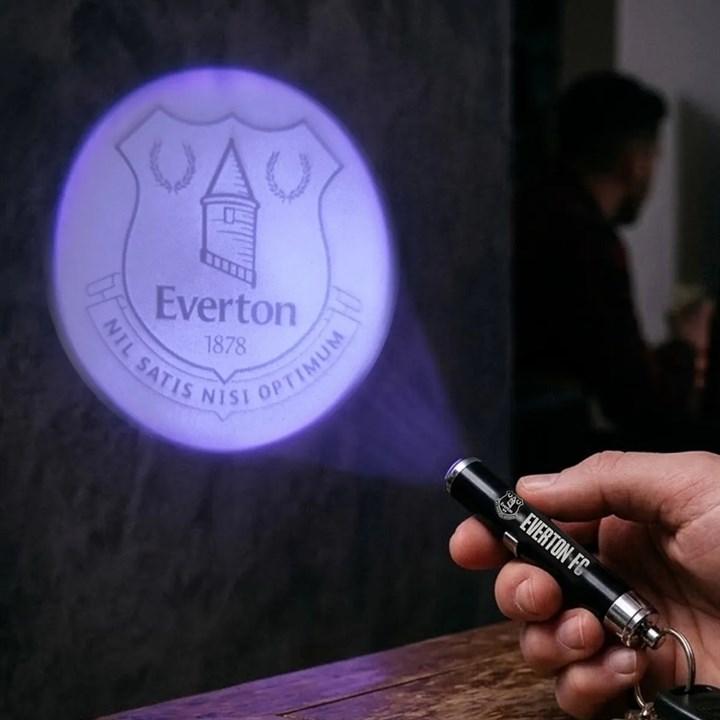 Everton FC Logo Projection Keyring