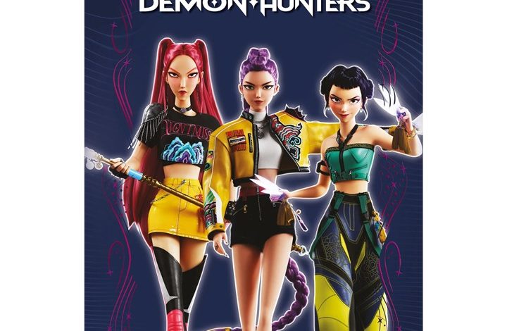 K-Pop Demon Hunters A5 Diary 2027