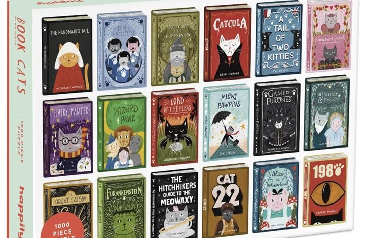 Book Cats Jigsaw