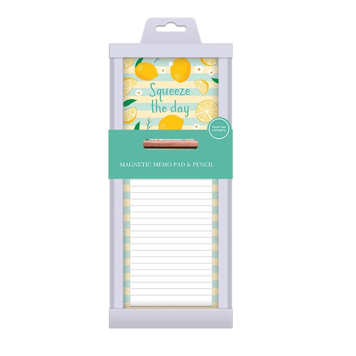 Squeeze the Day Magnetic Memo Pad