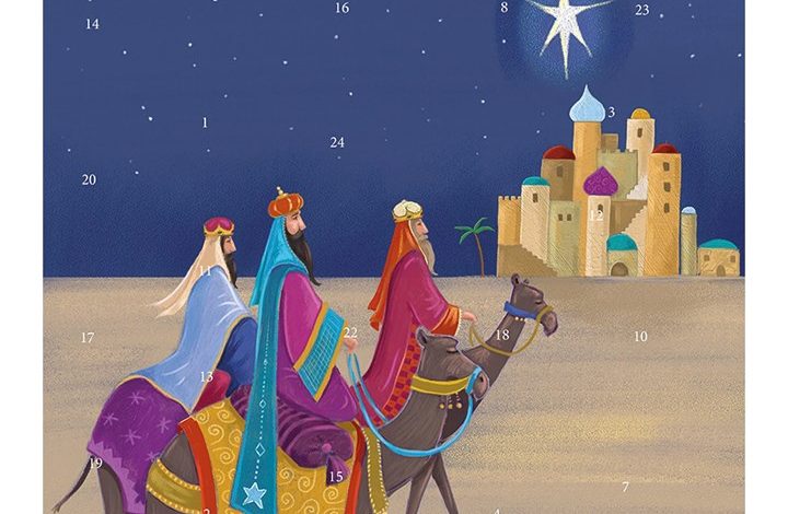 Three Kings Square Traditional Advent Calendar
