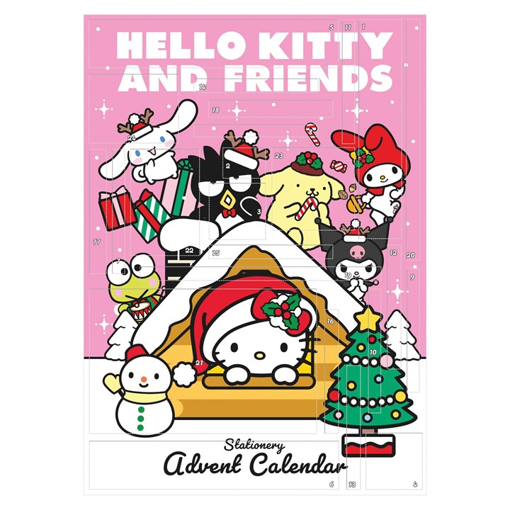 Hello Kitty and Friends Stationery Advent Calendar