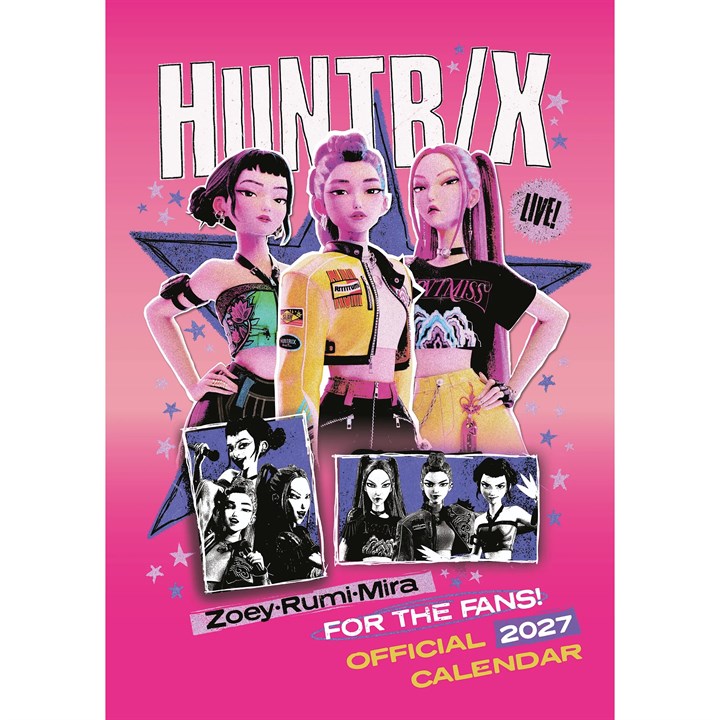 K-Pop Demon Hunters, Huntrix A3 Calendar 2027