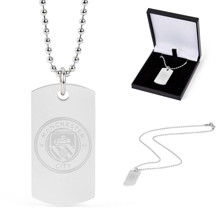 Manchester City FC Stainless Steel Dog Tag