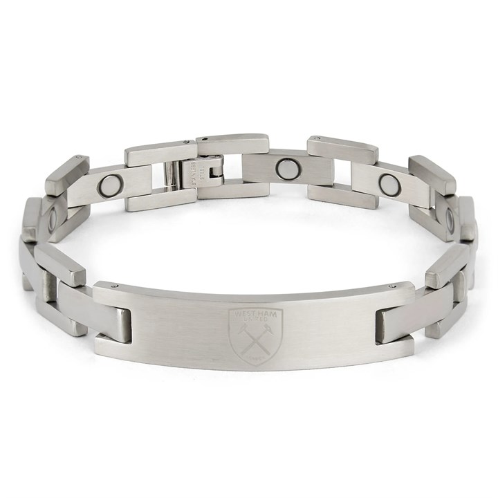 West Ham United FC Stainless Steel Bracelet in Gift Box