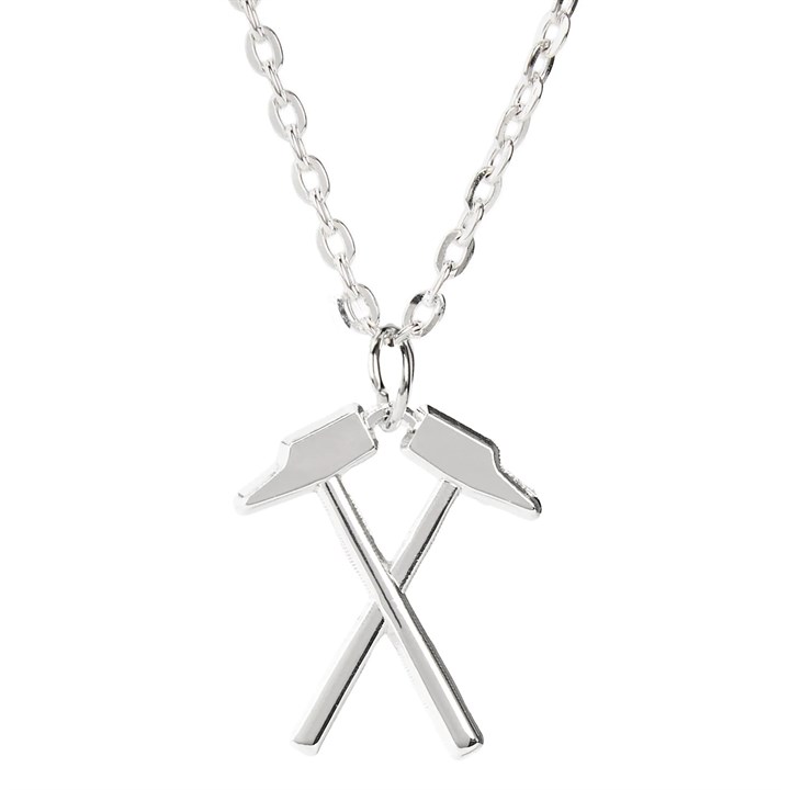 West Ham United FC Silver Plated Pendant in Gift Box