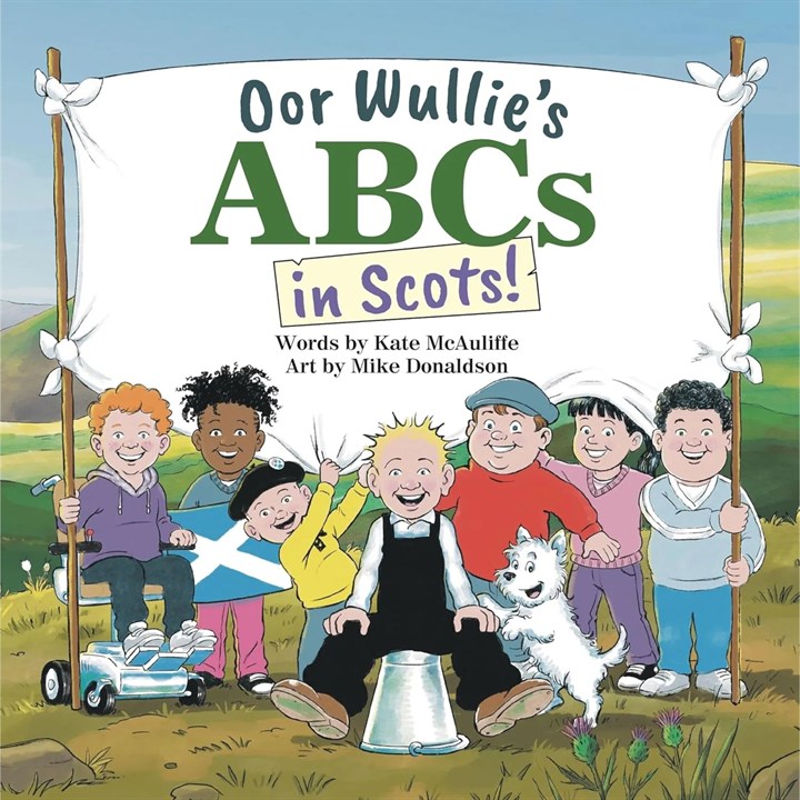Oor Wullie’s ABCs in Scots Book