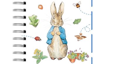 Peter Rabbit A5 Wiro Notebook