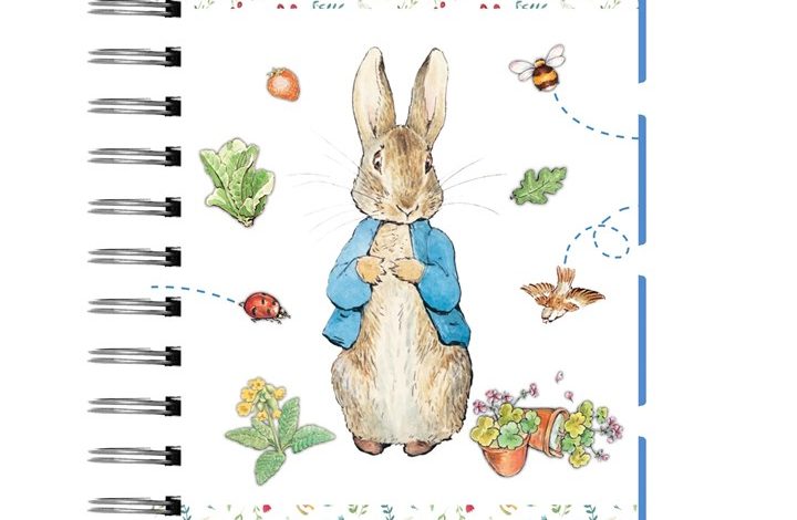 Peter Rabbit A5 Wiro Notebook