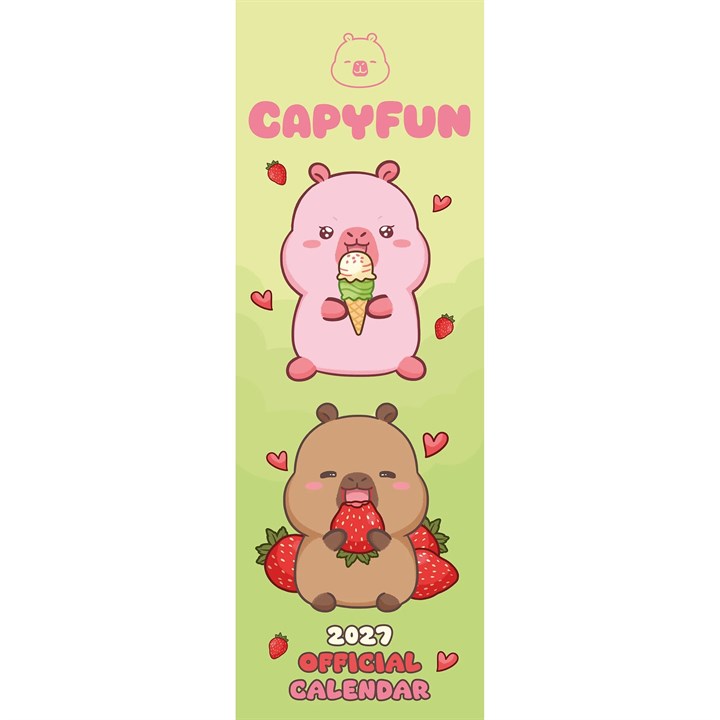 Capyfun Slim Calendar 2027