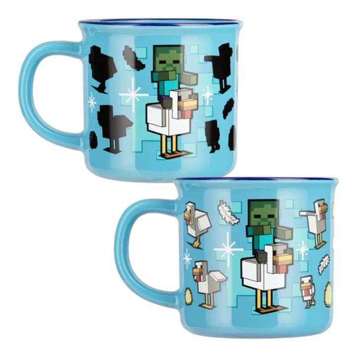 Minecraft, Chicken Jockey Heat Change Mug