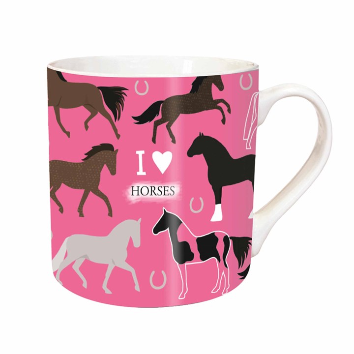 I Love Horses Tarka Mug