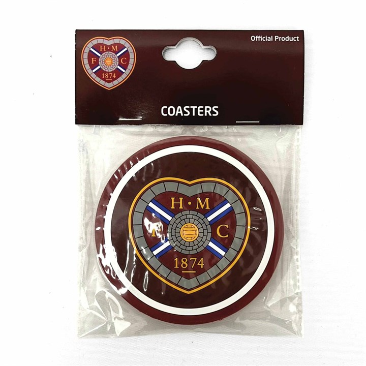 Hearts FC Coasters