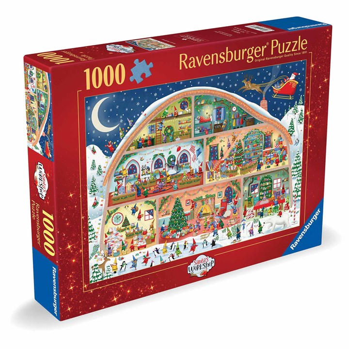 Ravensburger, Emma Allen Santa's Workshop Jigsaw
