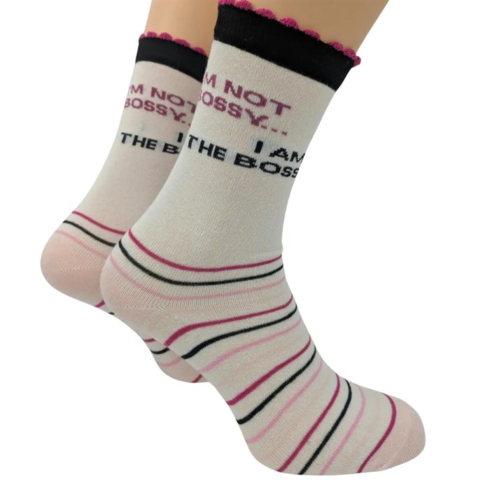 Im Not Bossy, I Am The Boss Socks - Size 4 - 8