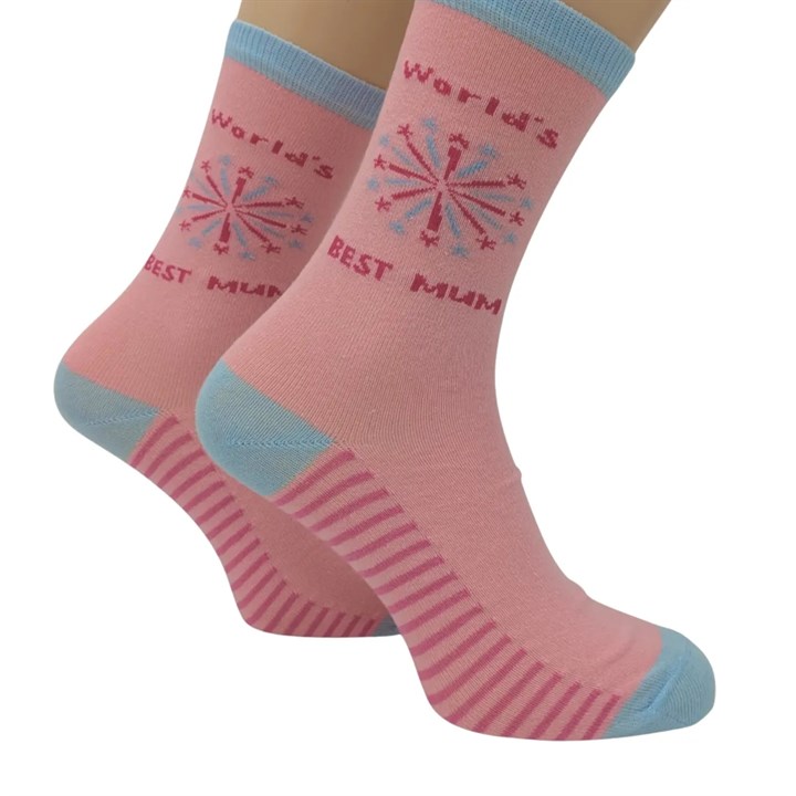 World's Best Mum Socks - Size 4 - 8