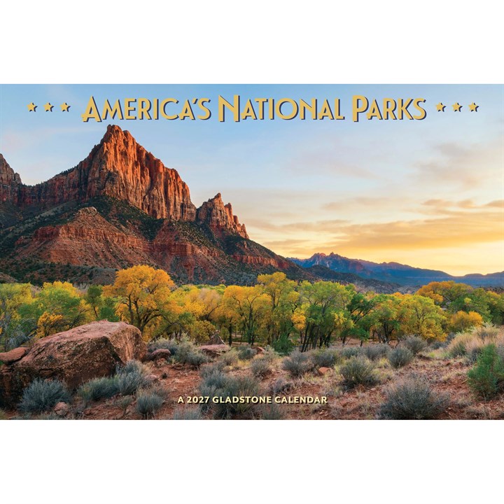 America's National Parks Deluxe Calendar 2027
