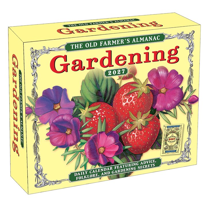The Old Farmer's Almanac, Gardening Desk Calendar 2027