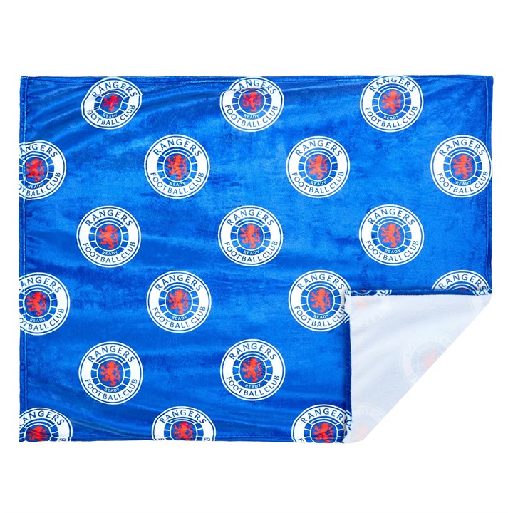 Rangers FC Flannel Fleece Blanket